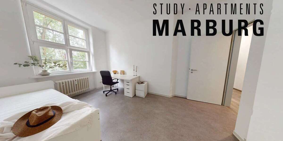 Etagenwohnung Marburg - 1 Zimmer, 23 m&sup2;, 290&euro; | Angebot:26981238